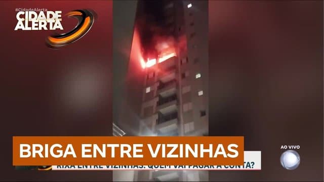 SP: incêndio em prédio gera disputa entre vizinhas por ressarcimento